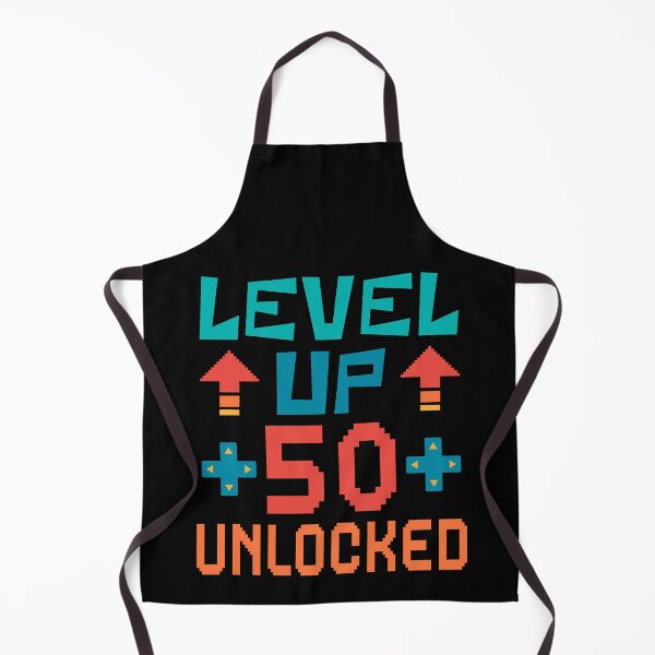 Item preview, Level Up, 50 Unlocked. Retro designed and sold by ACC .