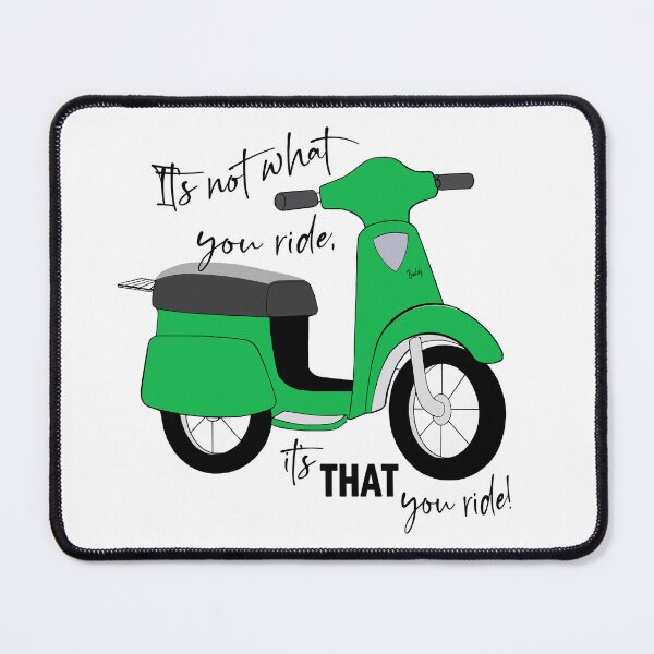 Item preview, Go Green Scooter Life...It's not what you ride, it's that you RIDE!  designed and sold by wawink.