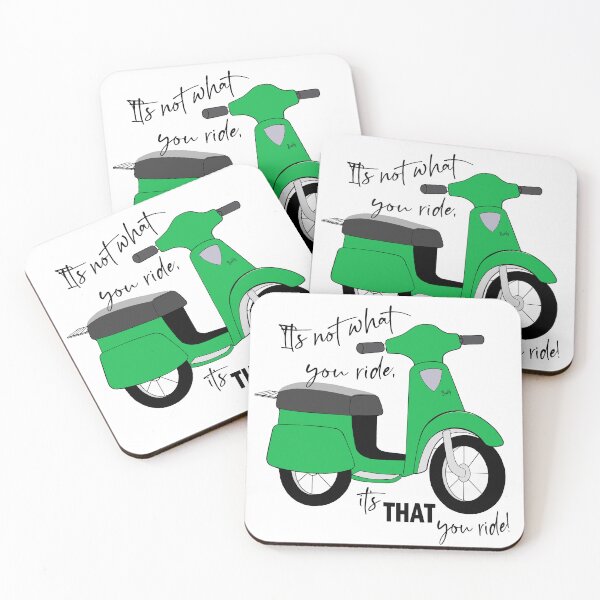 Item preview, Go Green Scooter Life...It's not what you ride, it's that you RIDE!  designed and sold by wawink.