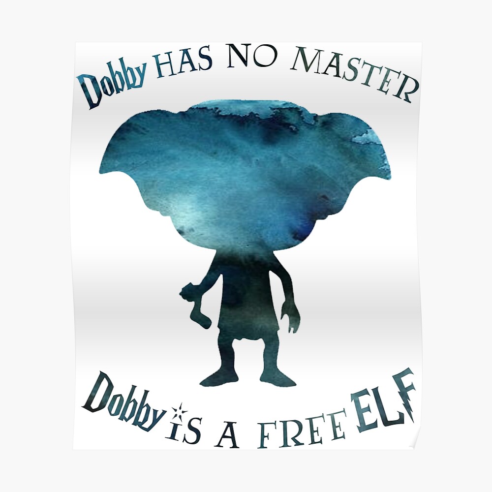 Dobby Is A Free Elf Sticker By Vixygeek Redbubble