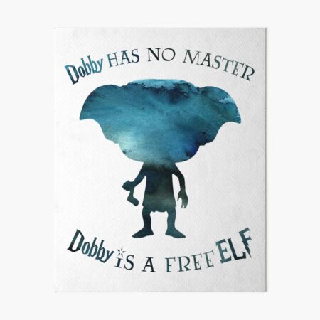 Dobby is a Free Elf Art Board Print