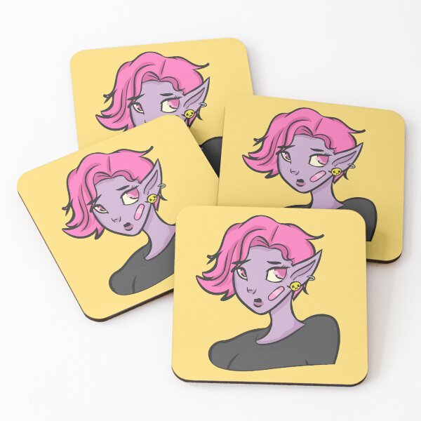 Item preview, Cute Nervous Punk Elf designed and sold by Nicheek.