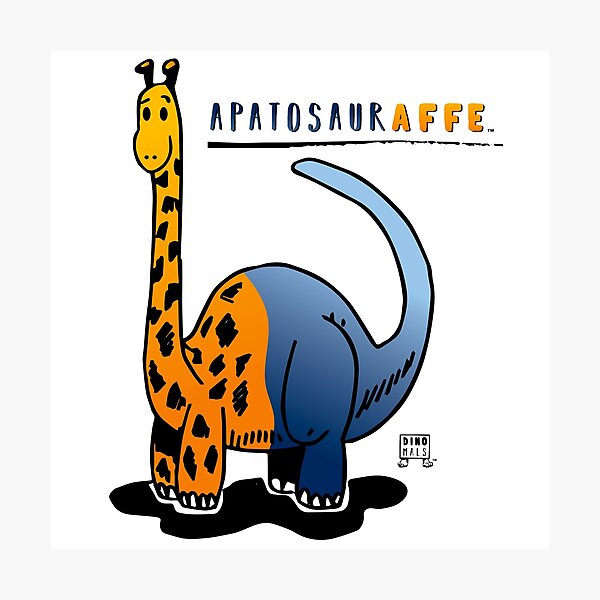 APATOSAURAFFE™ Photographic Print
