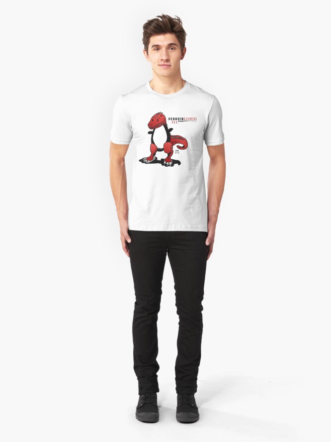 Alternate view of PENGUINOSAURUS REX™ Slim Fit T-Shirt