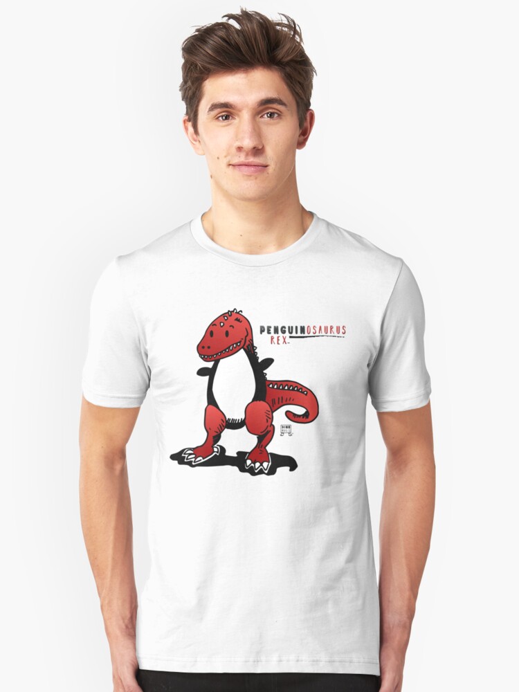 Alternate view of PENGUINOSAURUS REX™ Slim Fit T-Shirt