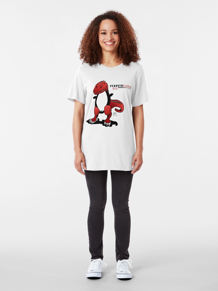 Alternate view of PENGUINOSAURUS REX™ Slim Fit T-Shirt