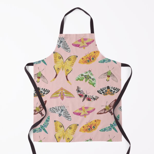 Item preview, Big Pink Moth Pattern designed and sold by wedew3.