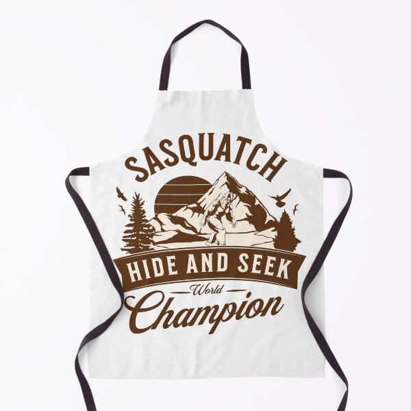 Item preview, Sasquatch Hide and Seek World Champion - Funny Bigfoot Design designed and sold by dschiffer12.