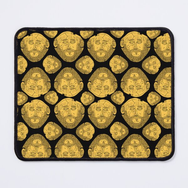 Item preview, King Agememnon Mycenaean death mask pattern designed and sold by Aisling Tierney.