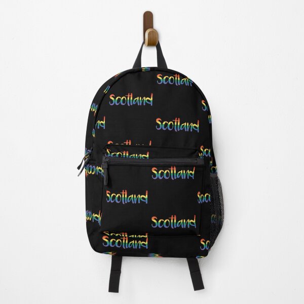 Item preview, SCOTLAND, Rainbow Pride Flag Text Design designed and sold by MacPean.
