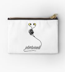 Intertwined Zipper Pouch