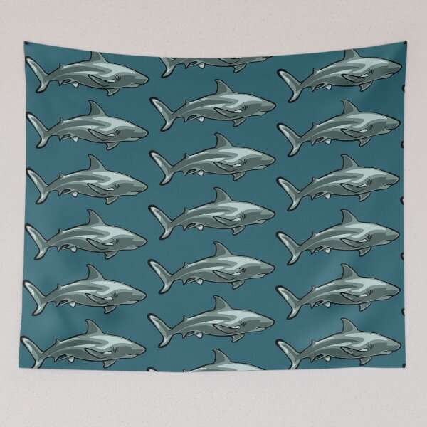 Item preview, Minimalist Blacktip Reef Shark designed and sold by InkLayer.