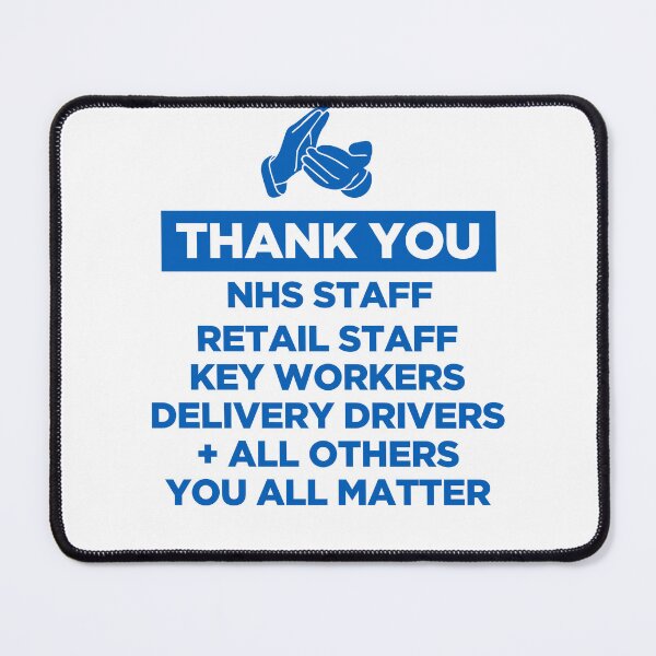 Item preview, THANKYOU NHS, Retail, army, keyworkers, delivery drivers + all others you all matter designed and sold by phassystore.