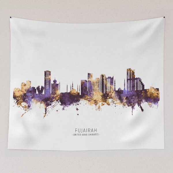 Item preview, Fujairah Skyline designed and sold by ArtPrints.