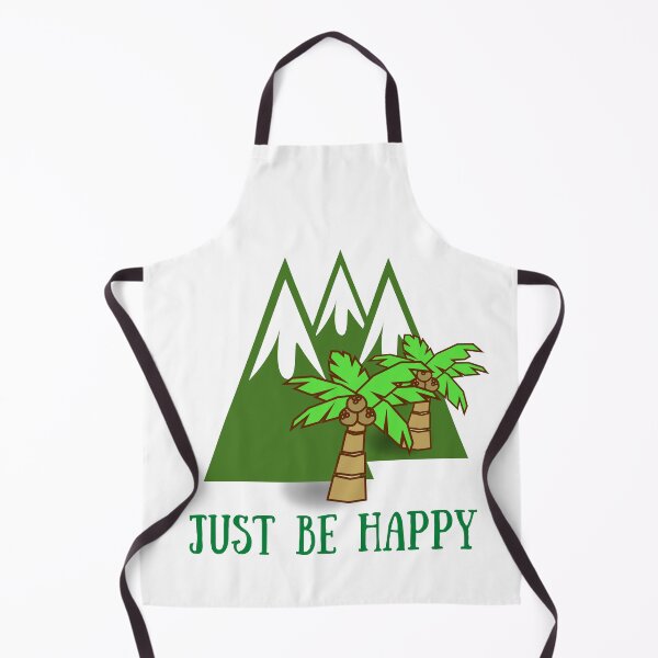 Item preview, Just be happy in the mountains with coconut tree designed and sold by theredsharp.