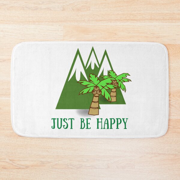 Item preview, Just be happy in the mountains with coconut tree designed and sold by theredsharp.