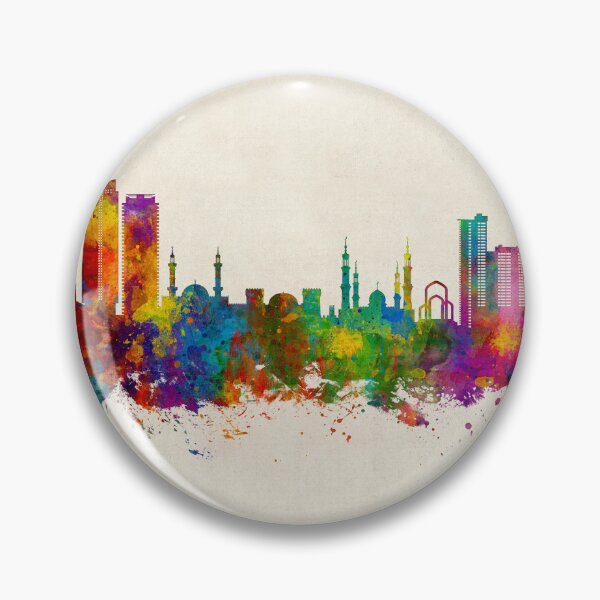 Item preview, Ajman Skyline designed and sold by ArtPrints.