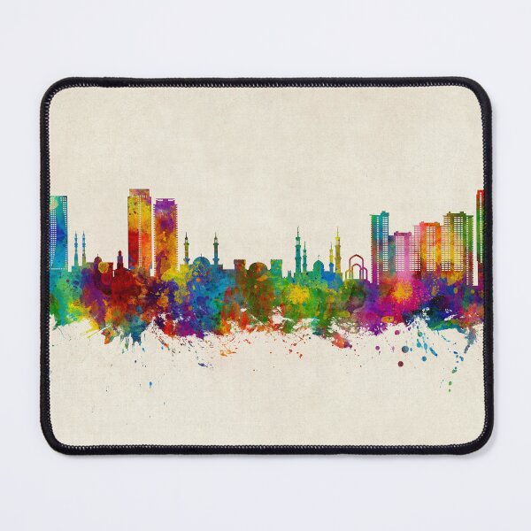 Item preview, Ajman Skyline designed and sold by ArtPrints.