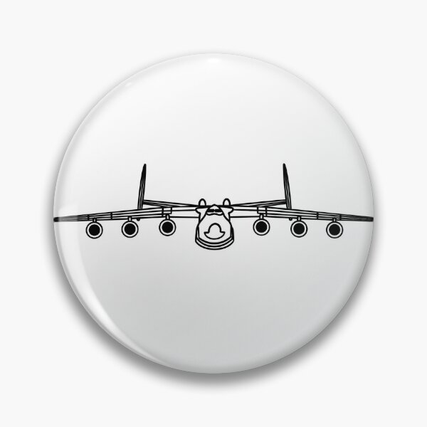 Item preview, Antonov An-225 Mriya Front View  designed and sold by RampRatGear.