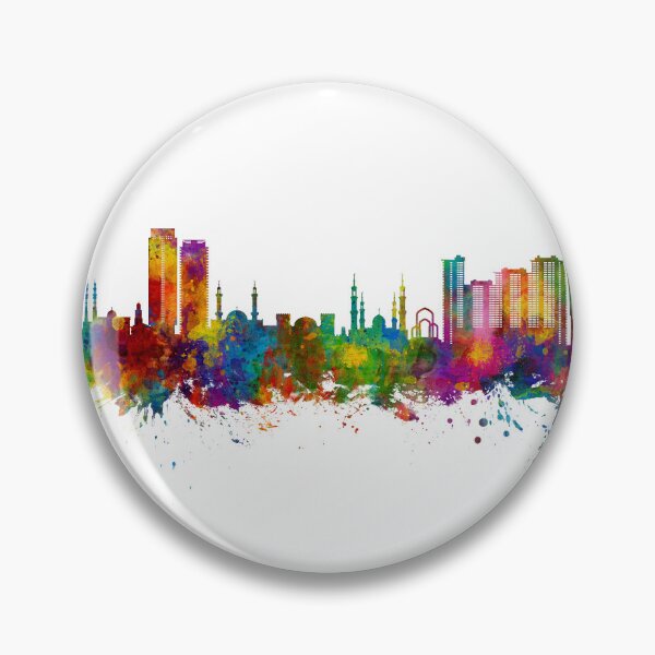 Item preview, Ajman Skyline designed and sold by ArtPrints.