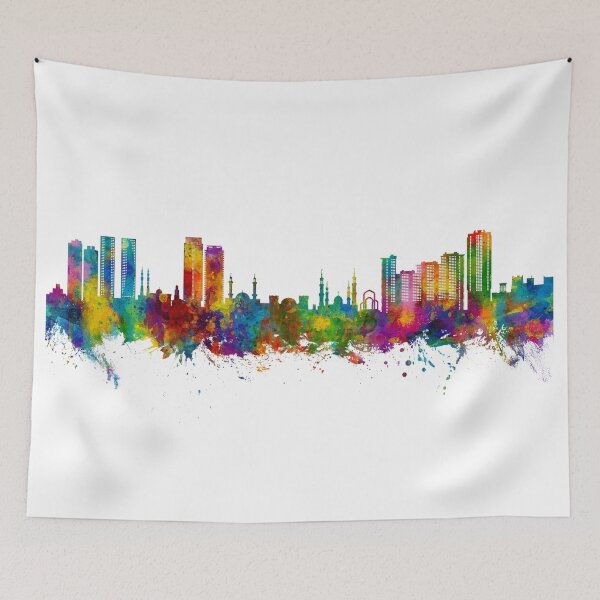 Item preview, Ajman Skyline designed and sold by ArtPrints.