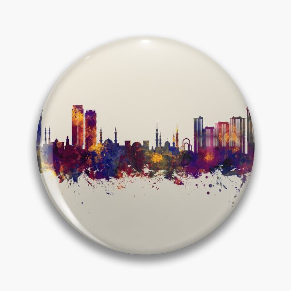 Item preview, Ajman Skyline designed and sold by ArtPrints.