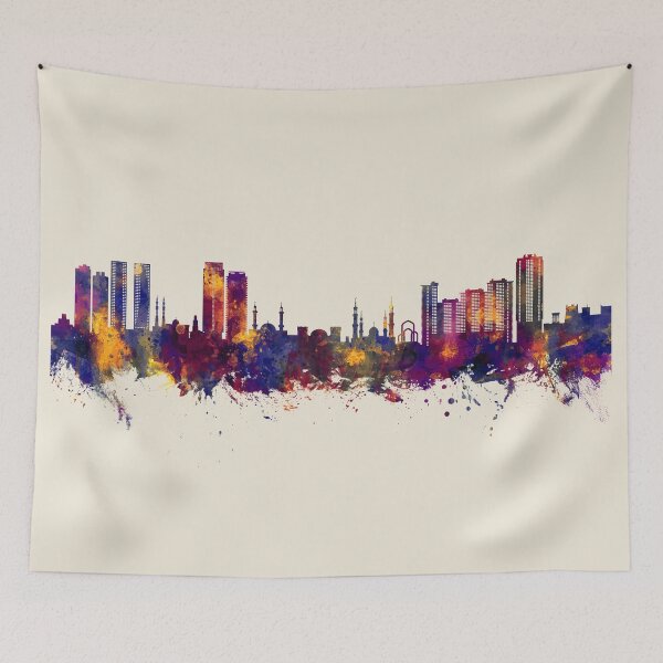 Item preview, Ajman Skyline designed and sold by ArtPrints.