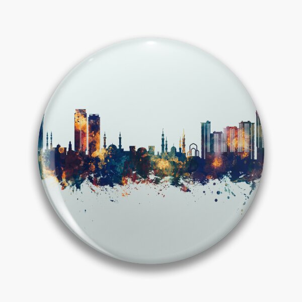 Item preview, Ajman Skyline designed and sold by ArtPrints.