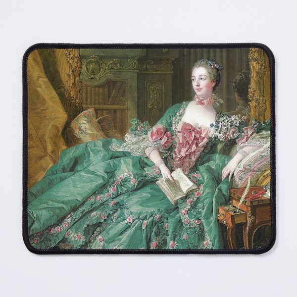 Item preview, Madame de Pompadour Francois Boucher- Portrait of Madame de Pompadour by François Boucher designed and sold by TeeARTHY.