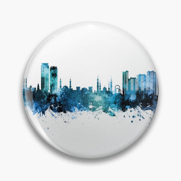 Item preview, Ajman Skyline designed and sold by ArtPrints.