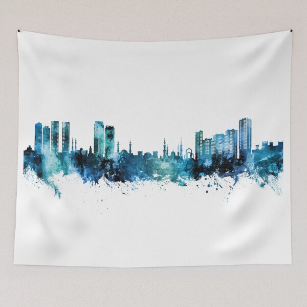 Item preview, Ajman Skyline designed and sold by ArtPrints.