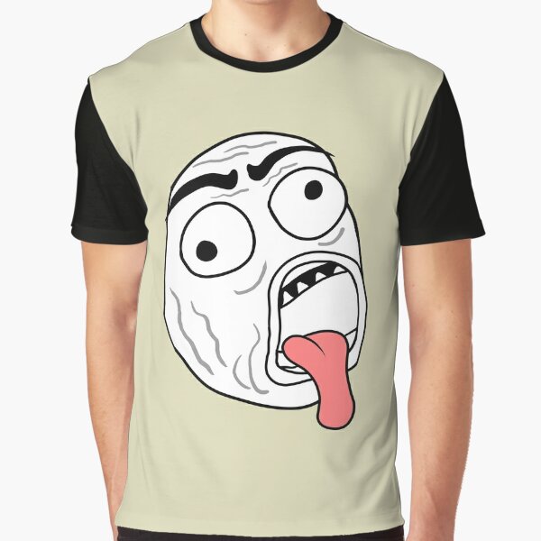 Embroidered Troll Face T Shirt Unisex Rage Comic Meme Shirt -  Finland