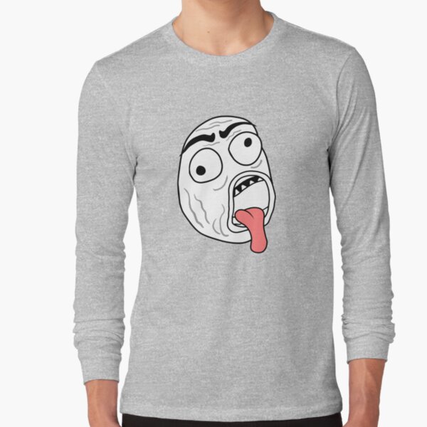 Embroidered Troll Face T Shirt Unisex Rage Comic Meme Shirt -  Finland