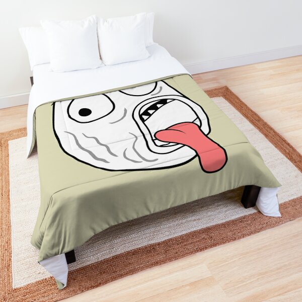  Troll Face Meme Funny Dank Meme Troll Face Throw Pillow : Home  & Kitchen