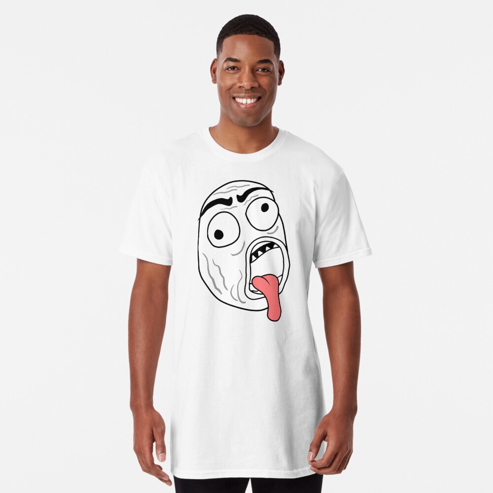 Embroidered Troll Face T Shirt Unisex Rage Comic Meme Shirt -  Finland
