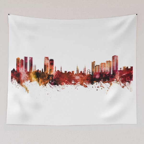 Item preview, Ajman Skyline designed and sold by ArtPrints.