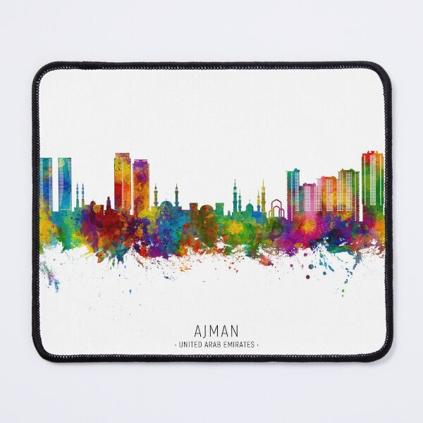 Item preview, Ajman Skyline designed and sold by ArtPrints.