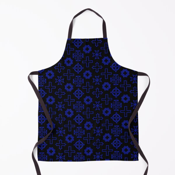 Item preview, Cross Collection II - Blue on Black designed and sold by TheFrostedDonut.