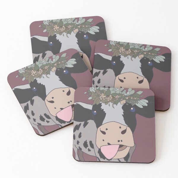 Item preview, boho cow designed and sold by breerawls.