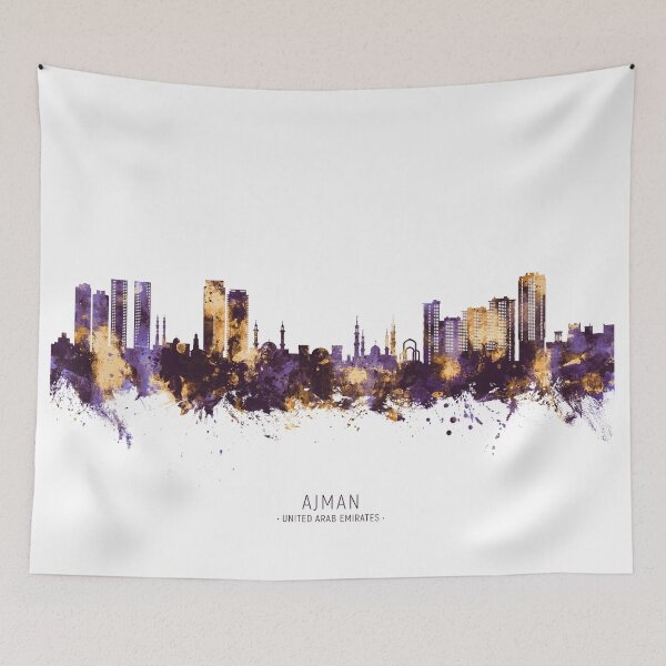 Item preview, Ajman Skyline designed and sold by ArtPrints.