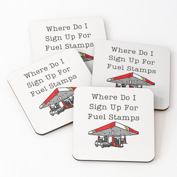 Item preview, Where Do I Sign Up For Fuel Stamps t-shirts, Where Do I Sign Up For Fuel Stamps designed and sold by BLUE  bubble.