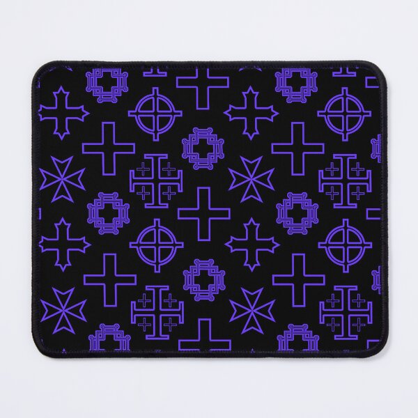 Item preview, Cross Collection II - Violet on Black designed and sold by TheFrostedDonut.