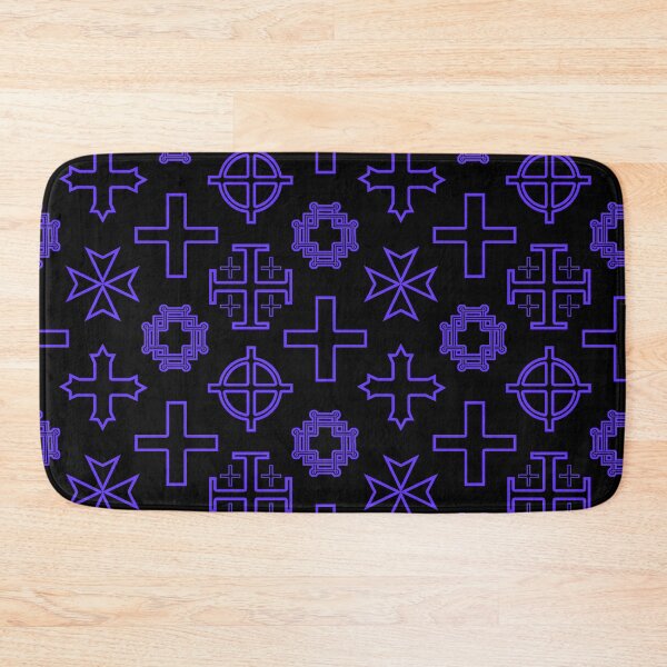 Item preview, Cross Collection II - Violet on Black designed and sold by TheFrostedDonut.