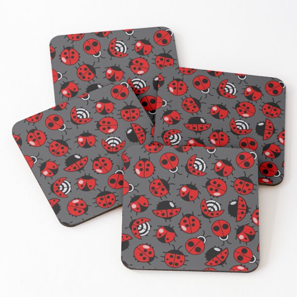 Item preview, Ladybugs pattern designed and sold by cutecrazytshirt.