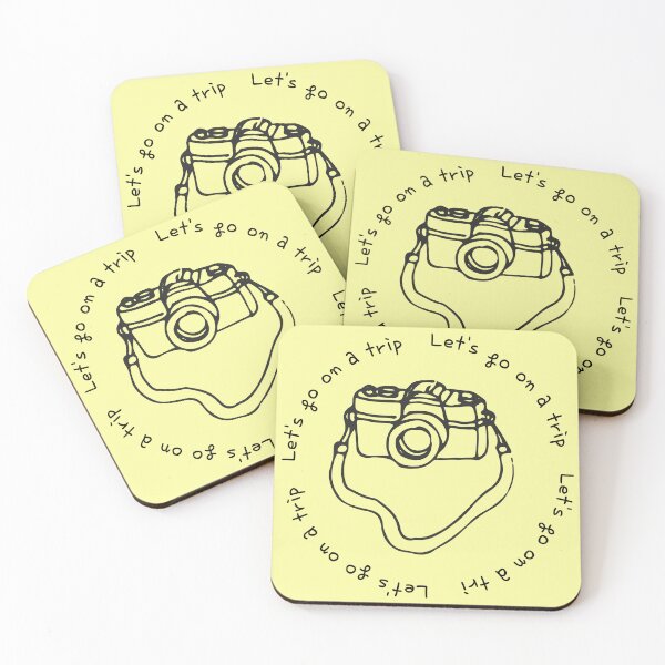 Item preview, Lets go on a trip,camera,yellow designed and sold by zzzozzo.