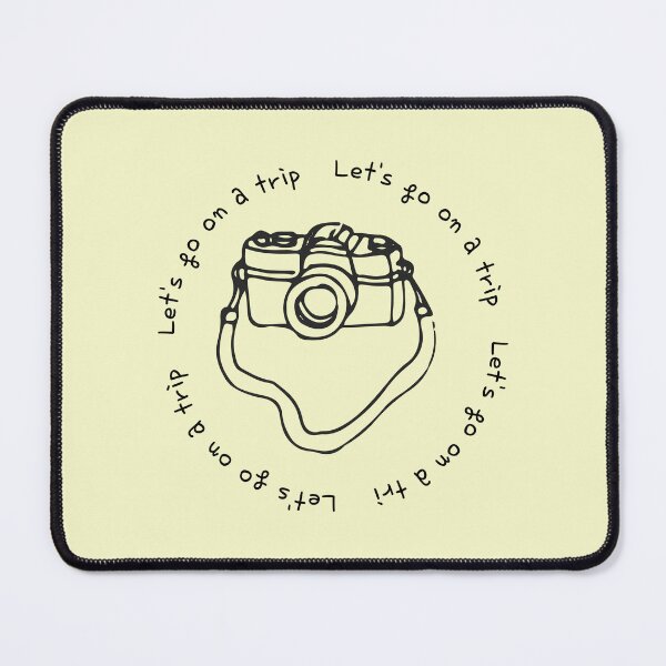 Item preview, Lets go on a trip,camera,yellow designed and sold by zzzozzo.
