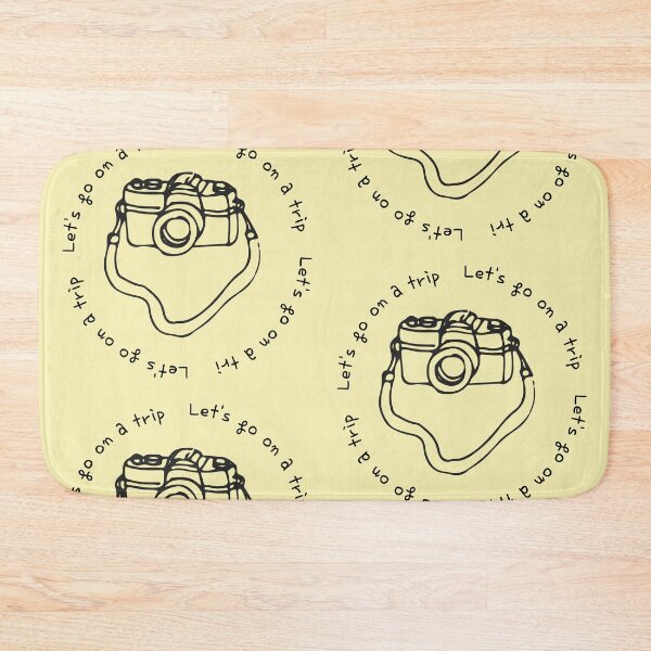 Item preview, Lets go on a trip,camera,yellow designed and sold by zzzozzo.