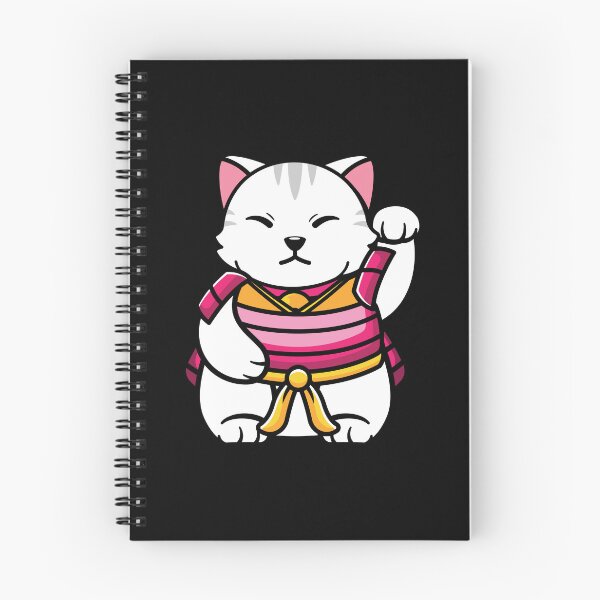 Item preview, Kawaii Neko Japanese Cat Samurai designed and sold by ThisIsMugLife.