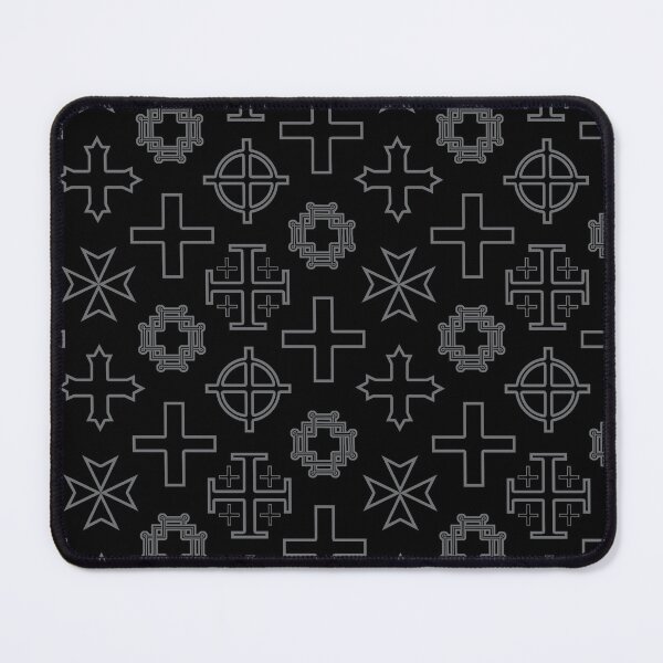 Item preview, Cross Collection II - Grey on Black designed and sold by TheFrostedDonut.