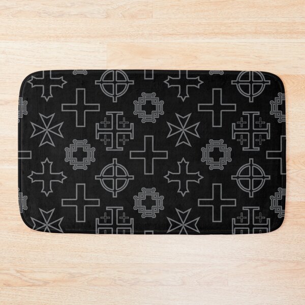 Item preview, Cross Collection II - Grey on Black designed and sold by TheFrostedDonut.
